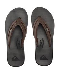 QUIKSILVER Zehentrenner Braun/Dunkelbraun/Beige