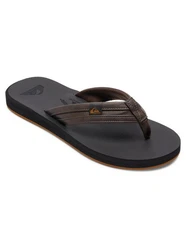 QUIKSILVER Zehentrenner Braun/Dunkelbraun/Beige