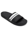 Quiksilver Rivi Slide Sandale Schwarz/Creme/Weiß