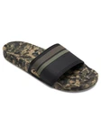 Quiksilver Rivi Slide Sandale Dunkelgrün