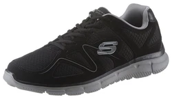 Skechers Verse Sneaker Schwarz/Grau/Blau