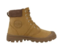 Palladium Pallabrousse Cuff Wp+ Herren Schnürboots Braun