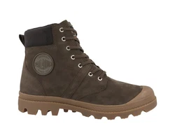 Palladium Pallabrousse Cuff Wp+ Herren Schnürboots Braun/Dunkelbraun/Grau/Dunkelgrün/Khaki