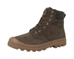 Palladium Pallabrousse Cuff Wp+ Herren Schnürboots Braun/Dunkelbraun/Grau/Dunkelgrün/Khaki
