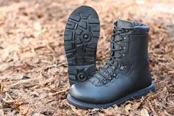Brandit Combat Typ 2000 Stiefel Schwarz/Dunkelblau/Grün