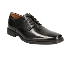 Clarks Tilden Plain Herren Derby Schnürschuh Braun/Schwarz/Hellblau/Dunkelblau