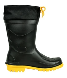 MADSea Gummistiefel Hannes Schwarz/Gelb