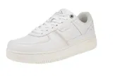 Weiße Plateau-Sneaker Leder image