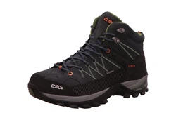 CMP Rigel MID Trekking Shoe Schnürschuh (WP) Schwarz/Braun/Rot/Blau/Dunkelgrün/Grün