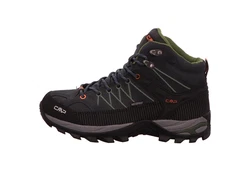 CMP Rigel MID Trekking Shoe Schnürschuh (WP) Schwarz/Braun/Rot/Blau/Dunkelgrün/Grün