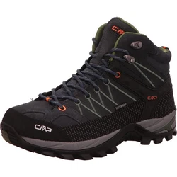 CMP Rigel MID Trekking Shoe Schnürschuh (WP) Schwarz/Braun/Rot/Blau/Dunkelgrün/Grün
