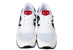 ARMANI EXCHANGE Herren Sneaker Low Schnür-Schuh Retro Logo Sneaker 