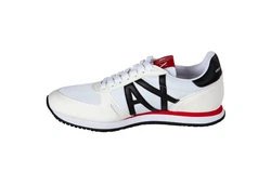 ARMANI EXCHANGE Herren Sneaker Low Schnür-Schuh Retro Logo Sneaker 