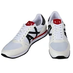 ARMANI EXCHANGE Herren Sneaker Low Schnür-Schuh Retro Logo Sneaker 