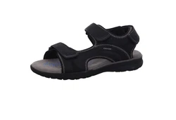 Geox Sandale SPHERICA Schwarz/Dunkelblau/Beige