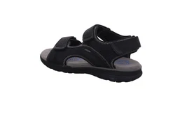 Geox Sandale SPHERICA Schwarz/Dunkelblau/Beige