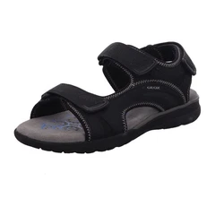Geox Sandale SPHERICA Schwarz/Dunkelblau/Beige