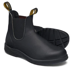 2058 Stiefel Black Leather (All-Terrain Series)
