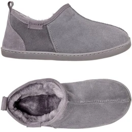 DORPER Herren Hausschuh Echtleder Httenschuhe/Winter-Hausschuhe/Gefttert
