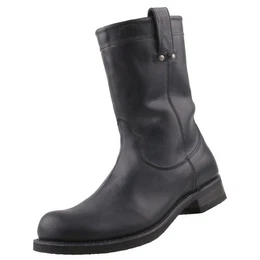 7133-Vibrant negro Stiefel