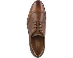 Pantofola d'Oro Rubicon Uomo Low Herren Schnürschuh Braun/Beige