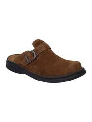 Josef Seibel Madrid Clog Braun/Dunkelbraun/Beige