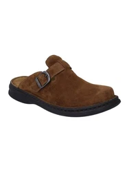Josef Seibel Madrid Clog Braun/Dunkelbraun/Beige