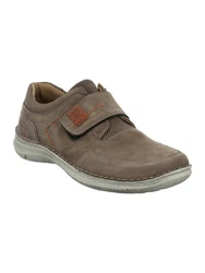 Josef Seibel Slipper Klettschuh Khaki/Dunkelbraun/Braun/Beige/Grau