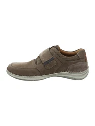 Josef Seibel Slipper Klettschuh Khaki/Dunkelbraun/Braun/Beige/Grau