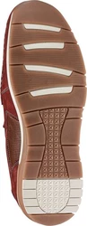 Franco Bettoni Mokassin Rot/Dunkelrot/Braun/Orange