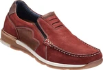 Franco Bettoni Mokassin Rot/Dunkelrot/Braun/Orange