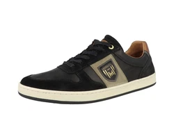 Pantofola d'Oro Palermo Uomo Low Sneaker Braun/Schwarz/Dunkelgrün/Creme