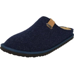 Herren Komfort Clogs 511-152 weiche Filz Pantoffeln Hausschuh Leder-Innensohle