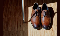 Ecco Schnürschuh Melbourne Amber