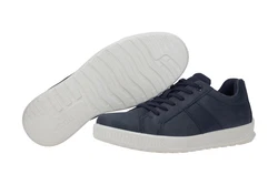 Ecco Schnürschuh Sneaker Blau/Dunkelblau/Hellblau