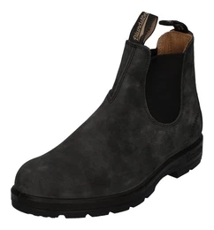 587 Chelseaboots Schwarz Nero