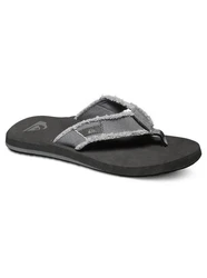 Quiksilver MONKEY ABYSS Sandale Dunkelgrau/Silber/Grau/Creme/Hellgrau