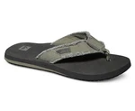 QUIKSILVER Zehentrenner Monkey Abiss Dunkelgrün/Creme/Dunkelgrau/Grau/Hellgrau/Beige/Khaki/Braun