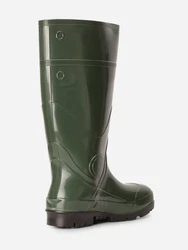 Ladeheid Herren PVC Gummistiefel LA-914 Dunkelgrün/Grün