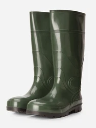 Ladeheid Herren PVC Gummistiefel LA-914 Dunkelgrün/Grün