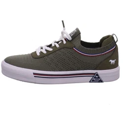 Mustang olive Schnrschuh
