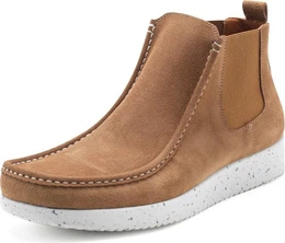 Wildleder Albert toffeebraun/ Obermaterial: Wildleder Futter: Mikrofaser Sohle: PU mit Korkresten Stiefelette