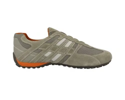Geox U Snake L Herren Slipper Khaki/Dunkelgrün/Beige/Grau/Braun