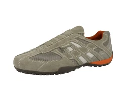 Geox U Snake L Herren Slipper Khaki/Dunkelgrün/Beige/Grau/Braun