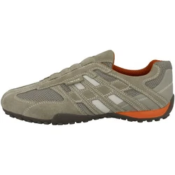 Geox U Snake L Herren Slipper Khaki/Dunkelgrün/Beige/Grau/Braun