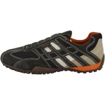 Geox U Snake L Herren Slipper Dunkelgrün/Braun/Dunkelbraun/Grün/Khaki