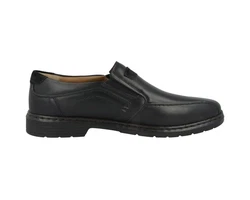 Josef Seibel Alastair 03 Herren Slipper Schwarz/Braun/Hellblau