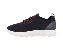 Geox Spherica Herren Sneaker Dunkelblau/Rot/Hellblau/Rosa