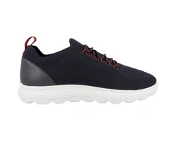 Geox Spherica Herren Sneaker Dunkelblau/Rot/Hellblau/Rosa