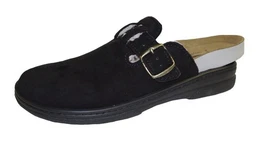 Herren Pantolette 7982-004 schwarz Nubuk Clog
